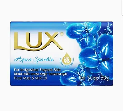 £5.05 • Buy Lux Aqua Sparkle Soap (Pack Of Three, 80gx3) (B04)