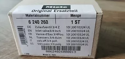 Miele Washer Hot Water Inlet Valve # 6240260 • $250