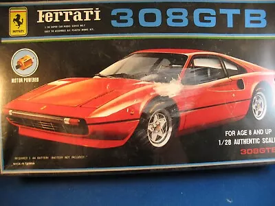 Blue Tank Ferrari 308 GTB TK-8807 Motorized SEALED NEW NIB • $25