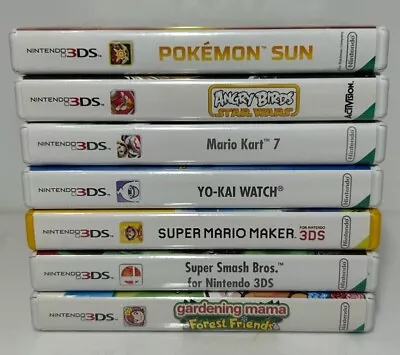 Nintendo 3DS Games - Various Titles - Game Multi Listing - PAL - 2DS 3DS • £9
