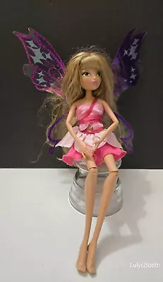 Winx Club Believix Power Flora Doll With Purple Wings Jakks Pacific 1674SW01 • $100.01