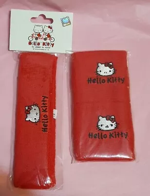 Hello Kitty Sports Wristband  Sweatband X2 + Headband X1 -Red • $20.99