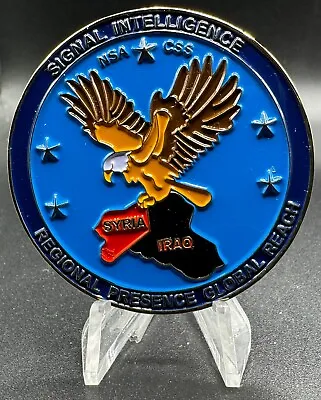 NSA CSS Signal Europe Middle East Intelligence Regional Military Challenge Coin • $24.95