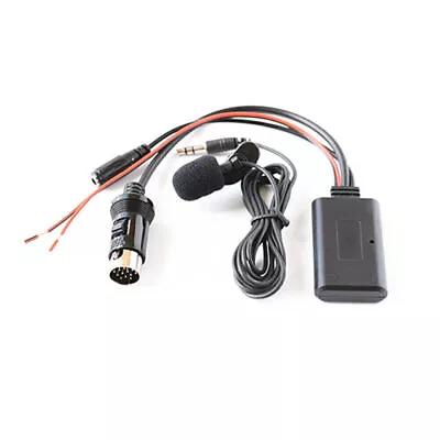 Bluetooth Adapter Audio Music AUX Cable+Microphone For Kenwood 13-pin CD Stereo • $12.32