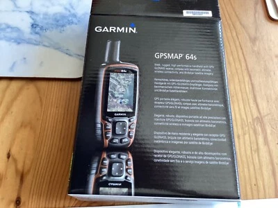 £270 • Buy Hand Held Garmin 64s Gps New. Plus Peak District. Red& Black