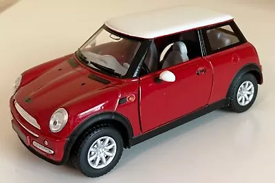 Kinsmart 1:28 Scale New Mini Cooper Chili Red Diecast Model Car • $10