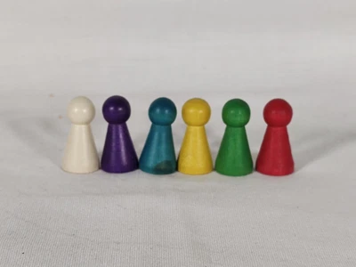 £10.43 • Buy 1987 Masterpiece The Art Auction Board Game Replacement Piece 6 TOKENS ONLY