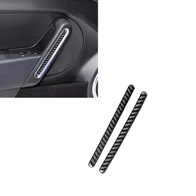 2pcs Carbon Fiber Inner Door Sticker Trim For  VW Beetle 2012-19  • $10.09