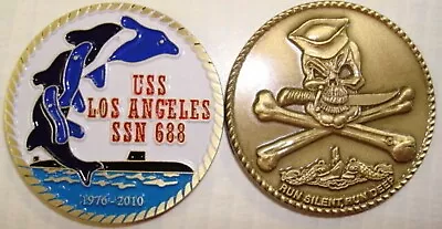 Navy Uss Los Angeles Ssn-688 Submarine Challenge Coin • $39.99