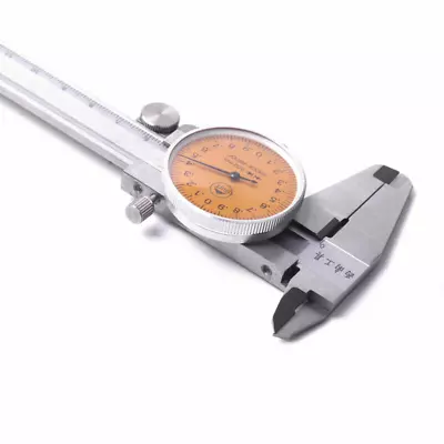  Dial Vernier Caliper Gauge Micrometer Tool Stainless Steel 0-150mm Dial Caliper • $31.99