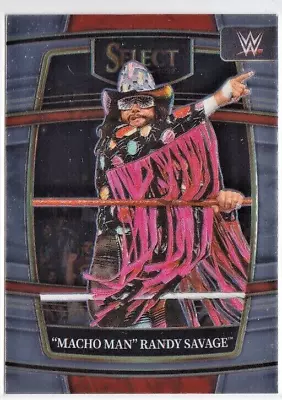MACHO MAN RANDY SAVAGE  * 2022 WWE Panini Select *  CONCOURSE Base Card  #72 • $1.99