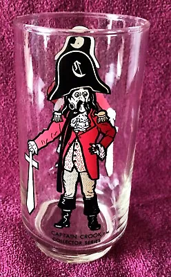 Vintage 1970's McDonald's Captain Crook Collector Series Drinking Glass • $2.99