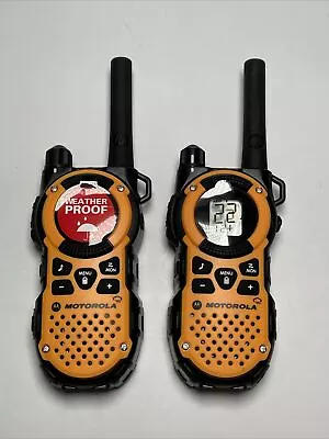 Lot Of 2 Motorola Talkabout MT350R Two Way Radio Brand New Unused Untested • $49.99