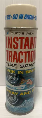 Vintage Turtle Wax Instant Traction 1983 Full Spray Can #T-665 (FC212-3Q2126 • $9.95