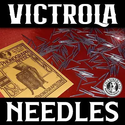 400 Mixed Tone Victrola Needles: Medium- Loud- Soft & Spearpoint For Gramophones • $18.30