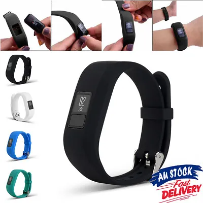 Replacement Wrist Band Compatible With Garmin Bracelet Vivofit 3 Metal Buckle • $6.39