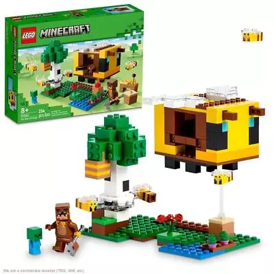 LEGO Minecraft The Bee Cottage Toy House With Animals 21241 • $18.99