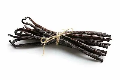 10 Tahitian Bourbon Vanilla Beans Grade B Whole Beans For Baking And Extract • $11.39