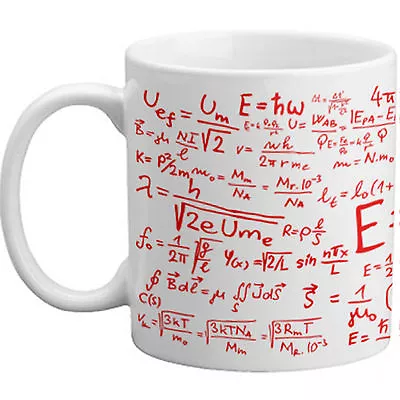 Freelogix E=mc² Maths Equation Science Student Teachers Novelty Gift Mug New • £8.99