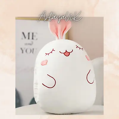 Cute Kawaii Bunny Rabbit Farm Animal Hand Warmer Plush Toy Kids Christmas Gift • £9.99