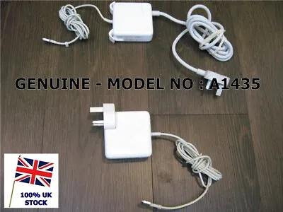 Genuine Official Apple Magsafe 2 60w Power Adapter A1435 MacBook Pro /Air #A60 • £10.95