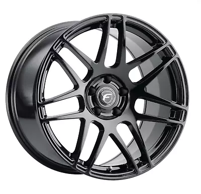 19 X 8.5 +45 Forgestar F14 WHEEL Set Fits VW Golf GTI Jetta Rims NEW 5x112 BLACK • $1720