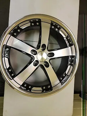 Vossen Wheels Vvs-84 Black Machine Face 20x10.5 Et35 Bolt Pattern 5x130. • $275