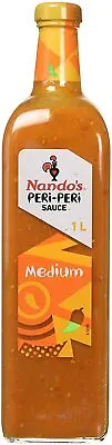 6 X Nando's Peri-Peri Sauce Medium 1 Litre • £49.99