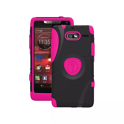 Trident Aegis Case For Motorola Droid Razr XT907- Pink/Black • $12.99