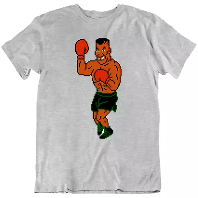 Iron Mike Tyson Boxing Punchout Video Game 8 Bit Retro T Shirt Tee Gift New • $19.98