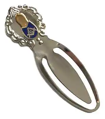 Masonic Slipper (Old Shoe) Enamel Crested Bookmark & Gift Bag (K044) • £9.99