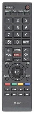 $18.29 • Buy Anderic CT8037 Works For Toshiba TV’s 32C10U, 32C110, 32C110U, 32C120, 32C120U1