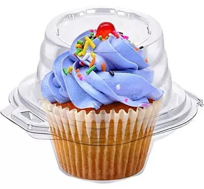 Cupcake Boxes Individual Cupcake Containers 50 Pack Premium Single Cupcake Boxes • $13.03