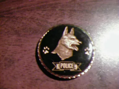 Police K-9  ** In Dogs We Trust- With Paws We Bust  **  1 1/2   Challenge Coin • $9.95