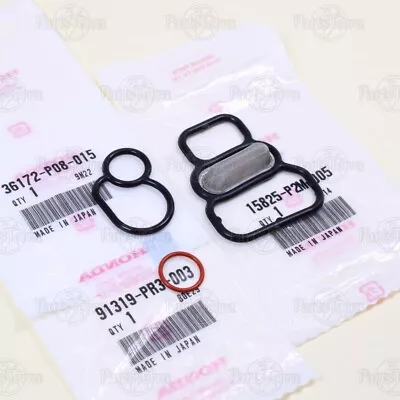 Genuine OEM Honda VTEC Solenoid Valve Gasket Set  HONDA CIVIC / DEL SOL D16  D17 • $32.99