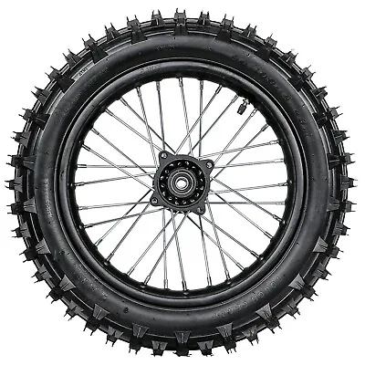 $119.89 • Buy 90/100-14 Rear Wheel Rim Tire For Yamaha CR85 YZ85 Apollo Taotao Pit Dirt Bike 