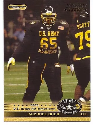 Michael Oher 2010 U.s. Army High School All-american Rookie Card! Ravens!!!  • $9.95