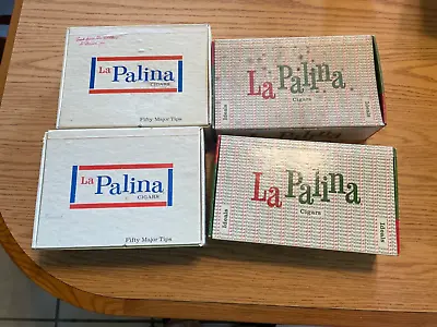 4 Vintage La Palina 10 Cent Cigar Box Ideals DeLuxe E Congress Cigar Co Virginia • $19.99