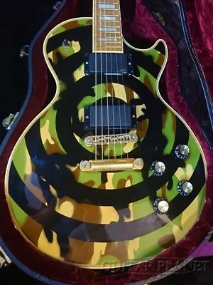 Gibson Custom Shop Zakk Wylde Les Paul Custom Bullseye Camo USA 2004 Guitar MOD • $9890