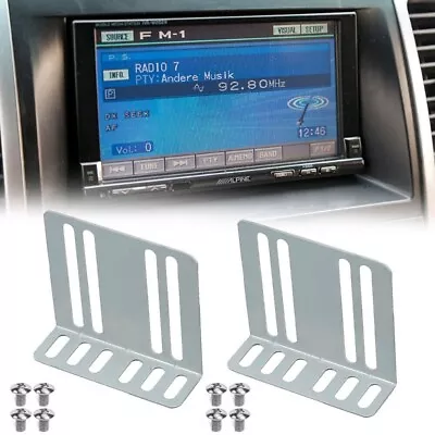 Universal 2 Din Car-Radio Installation-Kit MP5 Mounting Accessory Holder Support • $8.85