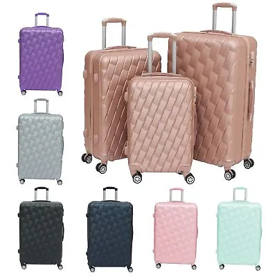 £42.99 • Buy  Lightweight Luggage Travel Suitcase Large Trolley Cabin Case Wheeled Hard Shell