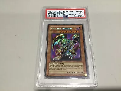 2007 YU-GI-Oh! Promo EN011 Victory Dragon Shonen Jump Vol. 5 Issue 1 PSA 9 MINT • $99.99