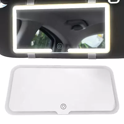 60 LEDs Car Sun Visor Vanity Mirror Sun-Shading Makeup Mirror With 3 Light Modes • $19.93