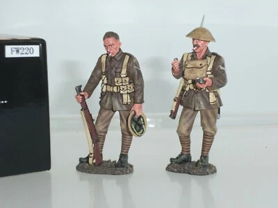 Figurine King & Country FW109 - Fantassin Marchant Avec Chapeau - RETIRÉE