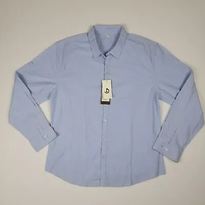 NWT Numb Linen Cotton Button-up Men's 3XL • $29.99