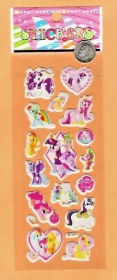 My Little Pony Stickers - Pinkie Pie Rainbow Dash Fluttershy And More  • $2.99