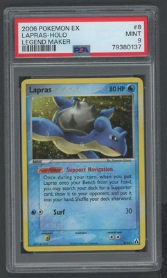 £49.99 • Buy Pokemon Card - PSA 9 Lapras 8/92 - EX Legend Maker - MINT - PSA9