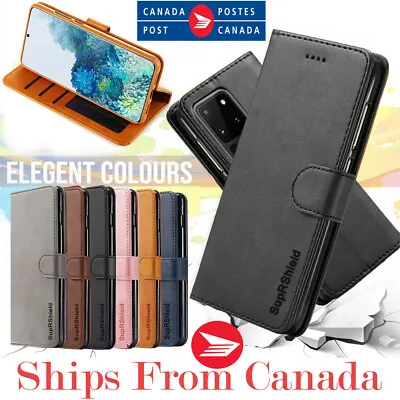For Samsung Galaxy S21 FE Ultra S21 Plus Wallet Case Leather Magnet Flip Cover • $7.26