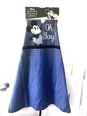 Disney Mickey Mouse Kitchen Apron NWT • $17.99