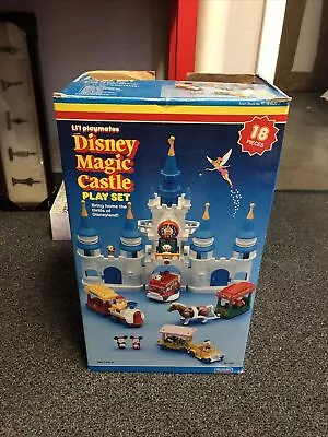 Vintage 1987 Lil Playmates Disney Magic Kingdom Castle Playset  • $79.99